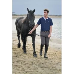 Romfh Men's Polo Short Sleeve Show Shirt - Navy/White -Equestrian Supplies 316994 800 800