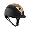 One K Defender Glamour Rose Gold Helmet - Black Matte 2 One K Defender Glamour Rose Gold Helmet - Black Matte -Equestrian Supplies 345483 800 800