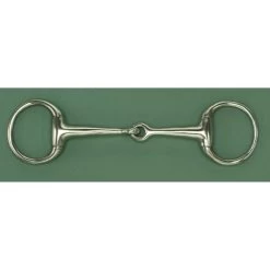 Albacon Jointed Eggbutt Bradoon - German Silver