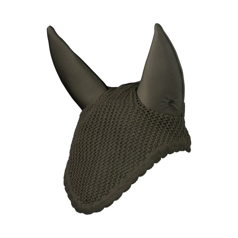 Horze Marquess Ear Net - Burnt Olive 3 Horze Marquess Ear Net - Burnt Olive