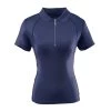 Ovation Women's Thesie Short Sleeve Tech Shirt - Navy -Equestrian Supplies 396924 800 800