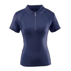 Ovation Women's Thesie Short Sleeve Tech Shirt - Navy