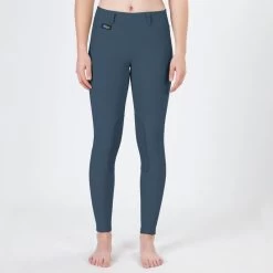 Irideon Women's Cadence Classic Knee Patch Breeches - Chambray