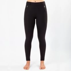 Irideon Kids' Issential Capriole Knee Patch Tights - Black