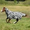 Bucas Buzz Off Full Neck Fly Sheet - Zebra -Equestrian Supplies 407310 800 800