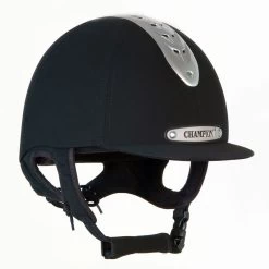 Champion Evolution Classic Helmet - Black/Silver