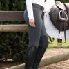 Irideon Women's Hampshire Knee Patch Breeches - Graphite/Raspberry 2 Irideon Women's Hampshire Knee Patch Breeches - Graphite/Raspberry -Equestrian Supplies 409506 800 800
