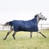 Horze Avalanche Light Weight Turnout Sheet - Peacoat Dark Blue -Equestrian Supplies 415363 800 800