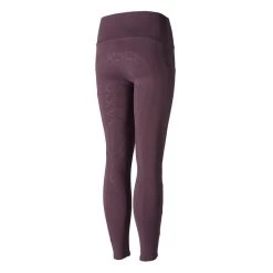 Horze Kids' Gillian Silicone Full Seat Tights - Vineyard Wine Red -Equestrian Supplies 415719 800 800