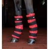 Roma Ice Boot Wrap - Red/Black -Equestrian Supplies 417883 800 800