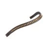Shires Aviemore Large Diamante Browband - Havana/Gold -Equestrian Supplies 419536 800 800