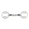 Centaur Oval Link Loop Ring Gag - Blue Steel -Equestrian Supplies 429519 800 800