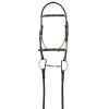 Aramas Plain Raised Bridle W/Lace Reins - Chocolate 1 Aramas Plain Raised Bridle W/Lace Reins - Chocolate -Equestrian Supplies 434689 800 800