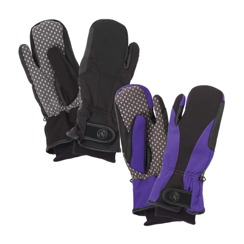 Ovation Vortex Winter Mitten - Black/Black 4 Ovation Vortex Winter Mitten - Black/Black - Image 2
