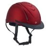 Ovation Metallic Schooler Helmet - Red -Equestrian Supplies 437325 800 800