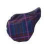 Pessoa Alpine 1200D Saddle Cover - Navy/Magenta Plaid -Equestrian Supplies 438022 800 800