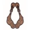 Western Rawhide Country Legend Spur Straps - Two Tone Brown -Equestrian Supplies 443881 800 800
