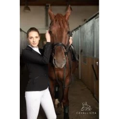 Cavalliera Women's Mademoiselle Show Jacket - Black 7 Cavalliera Women's Mademoiselle Show Jacket - Black -Equestrian Supplies 454902 800 800