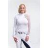 Cavalliera Women's Modern Dame Long Sleeve Show Shirt - White/White/Navy Blue -Equestrian Supplies 456834 800 800