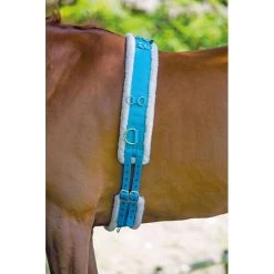 Shires Nylon Roller With Fleece Padding - Blue