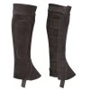Perri's Suede Half Chaps - Black 1 Perri's Suede Half Chaps - Black -Equestrian Supplies 502904 800 800