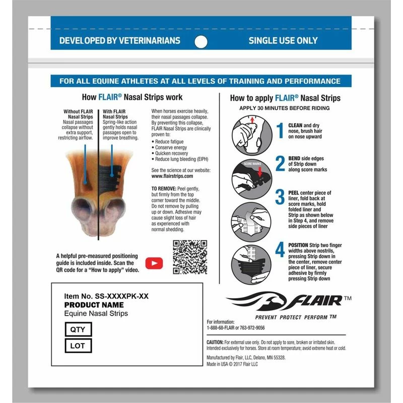 FLAIR Nasal Strips - Black 5 FLAIR Nasal Strips - Black - Image 3