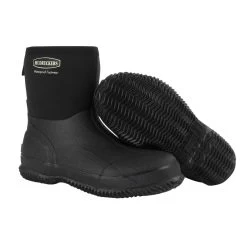 Mudruckers Waterproof Mid Boot - Black