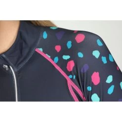 Shires Aubrion Women's Hyde Park Cross Country Shirt - Pink Spot 8 Shires Aubrion Women's Hyde Park Cross Country Shirt - Pink Spot -Equestrian Supplies 512815 800 800