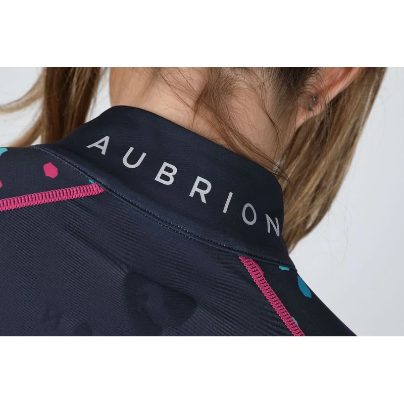 Shires Aubrion Women's Hyde Park Cross Country Shirt - Pink Spot 6 Shires Aubrion Women's Hyde Park Cross Country Shirt - Pink Spot - Image 4