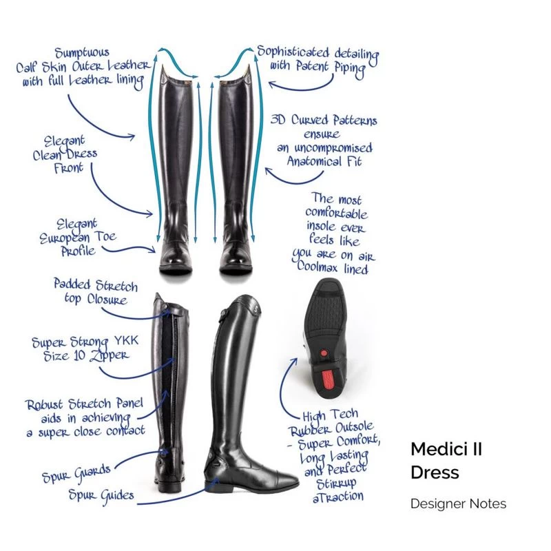 Tredstep Medici II Dress Boot - Black 7 Tredstep Medici II Dress Boot - Black - Image 5