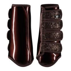Horze Protection Boots W/Glitter - Brown