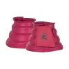Horze Rubber Guard Bell Boots - Raspberry Pink -Equestrian Supplies 552460 800 800