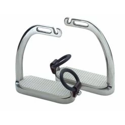 Shires Fillis Peacock Stirrups - Stainless Steel