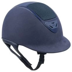 IRH IR4G XLT Helmet - Navy Amara Suede/Gloss Navy Frame