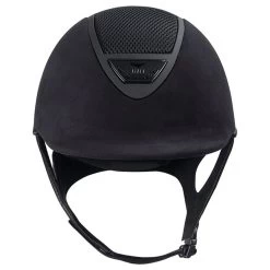 IRH IR4G XLT Helmet - Navy Amara Suede/Gloss Navy Frame -Equestrian Supplies 555025 800 800
