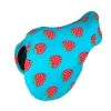 Shires Printed Fleece Saddle Cover - Strawberry