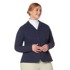 Kerrits Women's Stretch Competitor Koat 3 Snap - Navy -Equestrian Supplies 569417 800 800