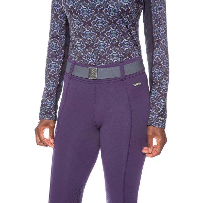 Kerrits Logo Stretch Belt - Obsidian 4 Kerrits Logo Stretch Belt - Obsidian - Image 2