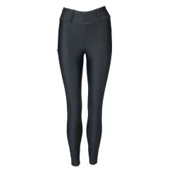 Back On Track Women's Carmen Knee Patch Riding Tights - Black