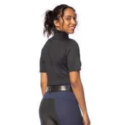 Kerrits Women's Ice Fil Lite Short Sleeve Shirt Solid - Black -Equestrian Supplies 576179 800 800