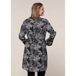 EQL Women's Ecovero Boheme Tunic Dress - Black Patchwork Paisley -Equestrian Supplies 582615 800 800