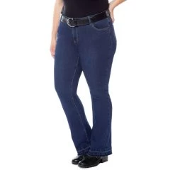EQL Women's In Motion Bootcut Jean W/Raw Hem - Midnight Wash -Equestrian Supplies 584677 800 800
