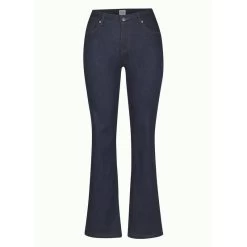 EQL Women's In Motion Bootcut Jean - Dark Rinse