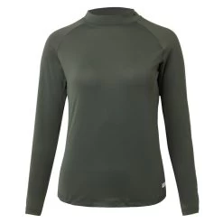 Horze Women's Gabriela UV Pro Cooling Sun Shirt - Climbing Ivy Green -Equestrian Supplies 586566 800 800