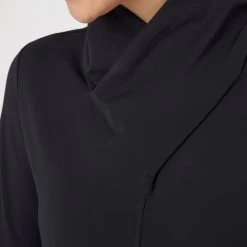 Horze Women's Raquel Turtleneck Training Shirt - Dark Navy -Equestrian Supplies 591009 800 800