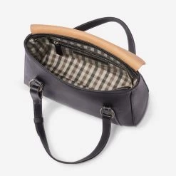 Oughton Paddock Lux Shoulder Bag - Classic Black/Tan -Equestrian Supplies 603907 800 800