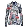 Ovation Women's Altitude II Print Sun Shirt - Zebra