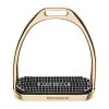 Herm Sprenger Fillis Stirrups - Gold/Black Pad -Equestrian Supplies 616947 800 800