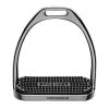 Herm Sprenger Fillis Stirrups - Anthracite/Black Pad -Equestrian Supplies 617028 800 800