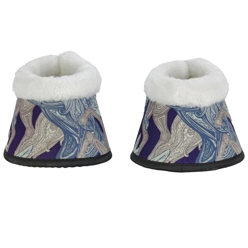 Ovation Altitude Print Bell Boots - Pegasus 4 Ovation Altitude Print Bell Boots - Pegasus - Image 2